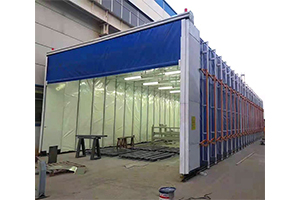 伸縮房伸縮噴漆房